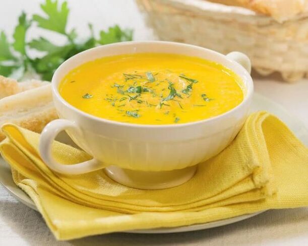 menu during exacerbation of gout