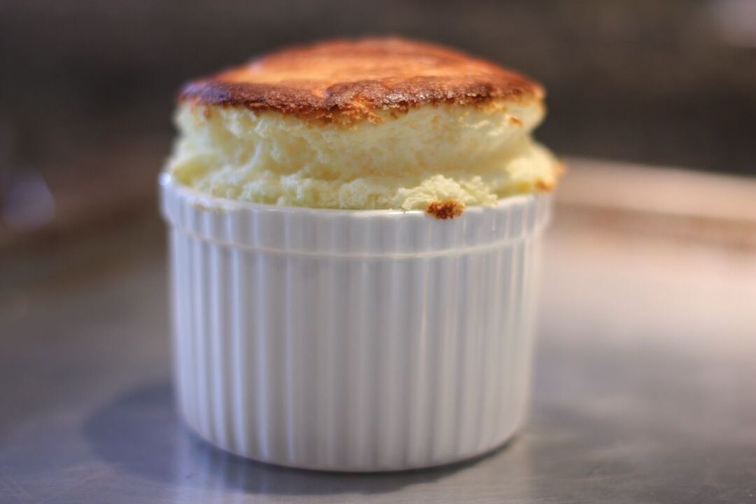 curd soufflé with pancreatitis