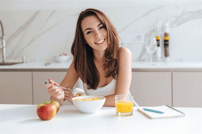 Breakfast helps you lose weight
