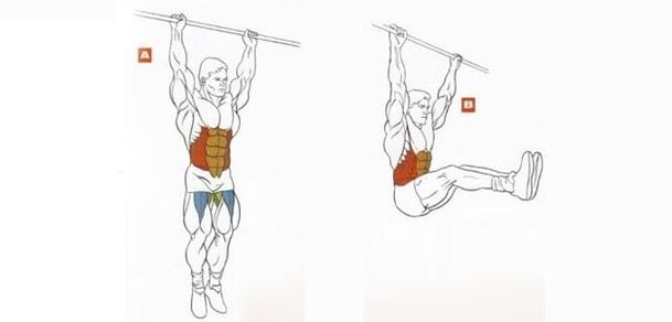 Hanging leg raises